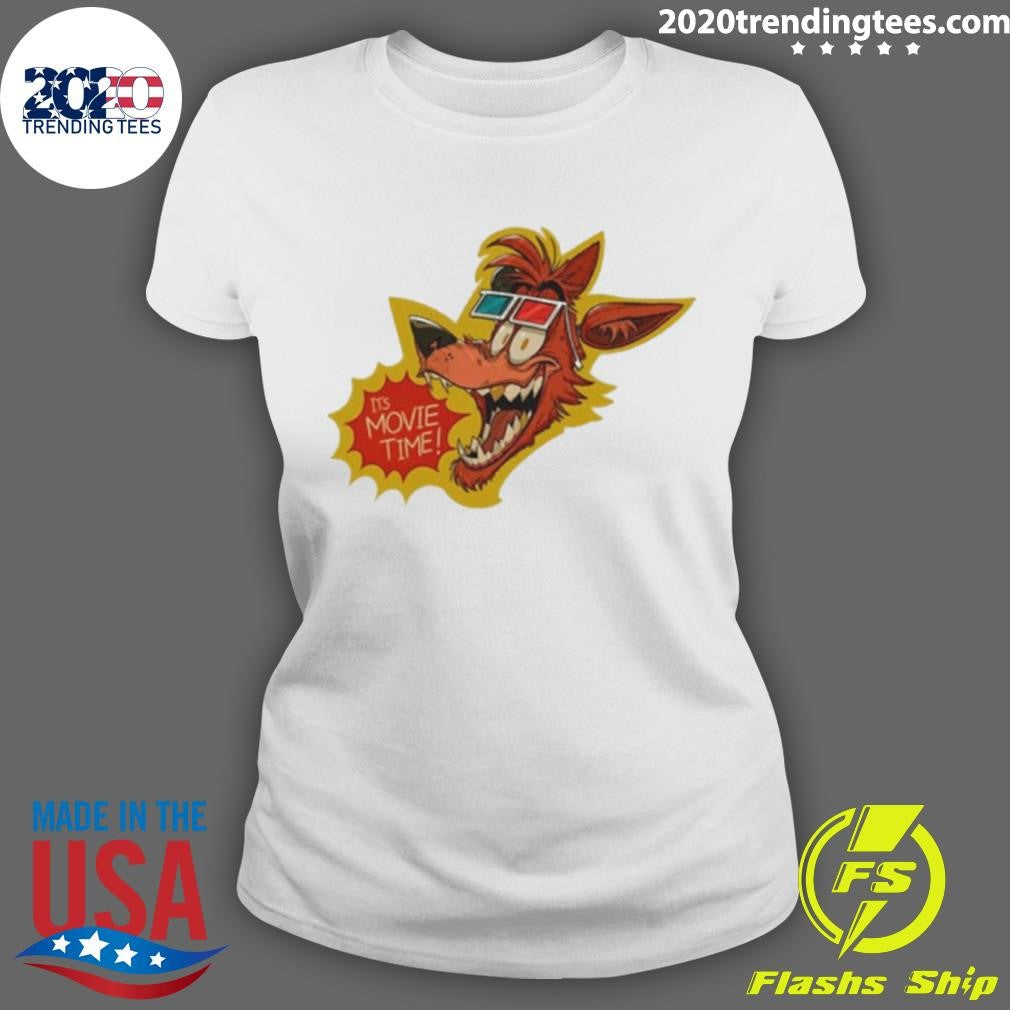 Wolf It's Movie Time - Adult & Kids T-Shirts, Sweatshirts & Hoodies apparel design preview 3