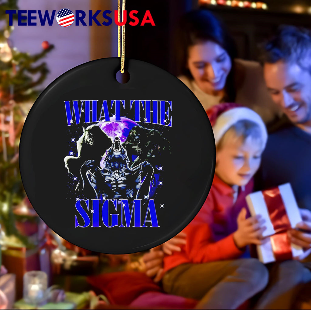 Wolf Sigma what the - Adult & Kids T-Shirts, Sweatshirts & Hoodies apparel design preview 4