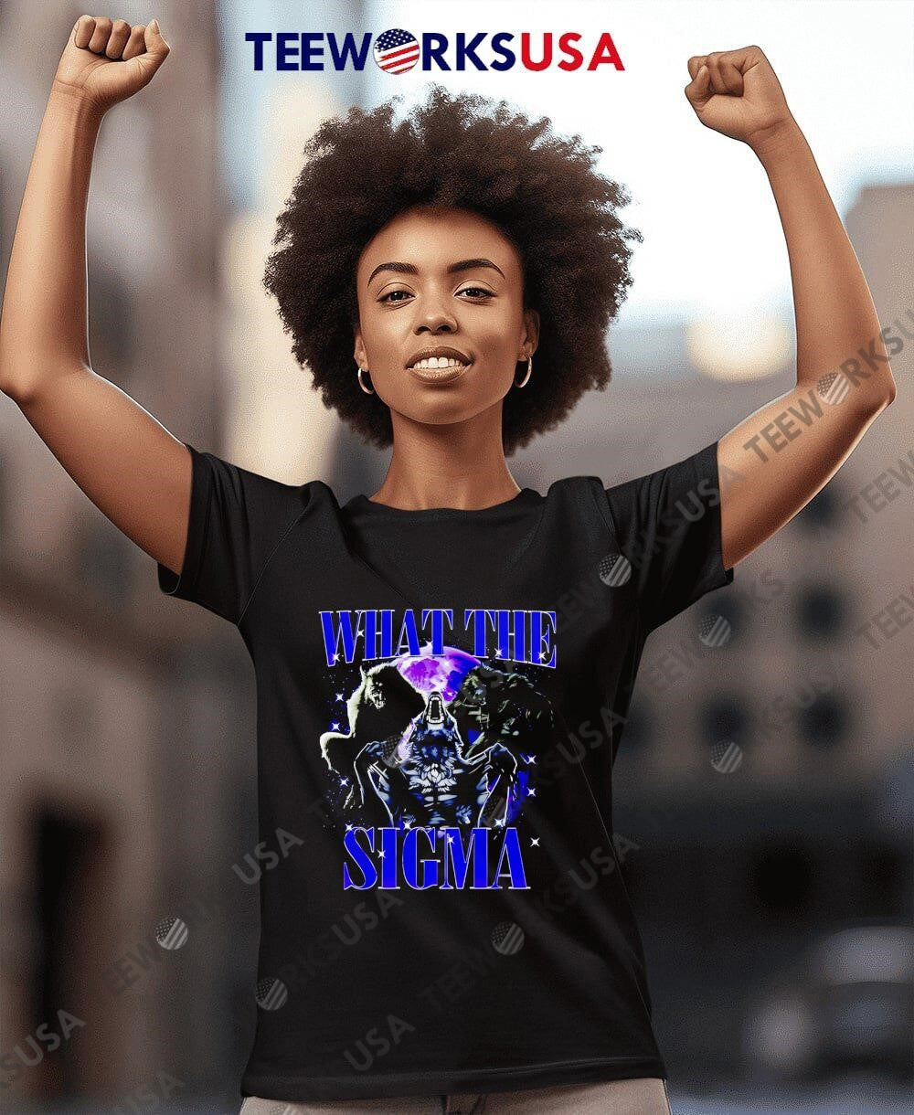 Wolf Sigma what the - Adult & Kids T-Shirts, Sweatshirts & Hoodies apparel design preview 7