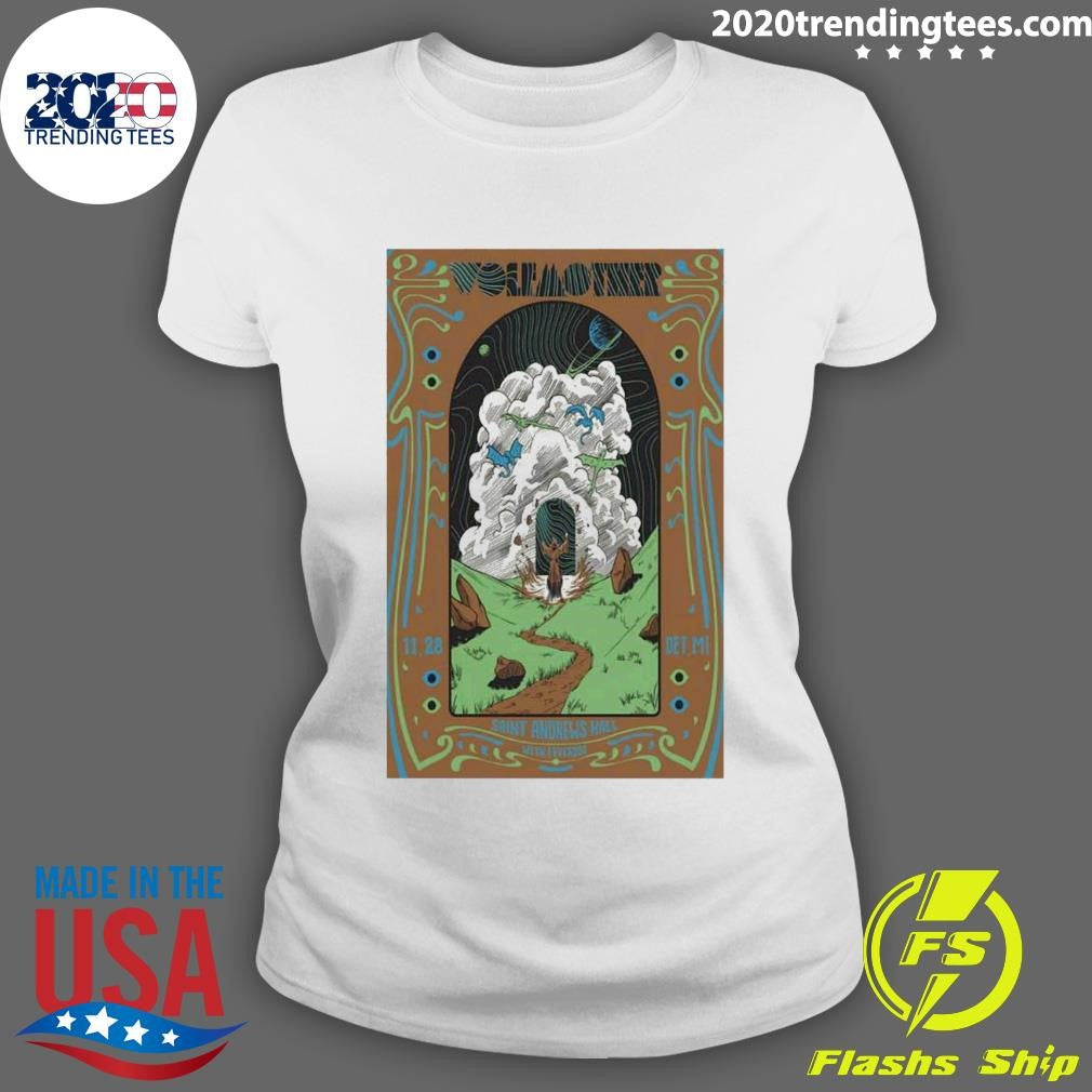 Wolfmother Show Nov 28, 2023 Detroit, Mi Poster - Adult & Kids T-Shirts, Sweatshirts & Hoodies apparel design preview 3