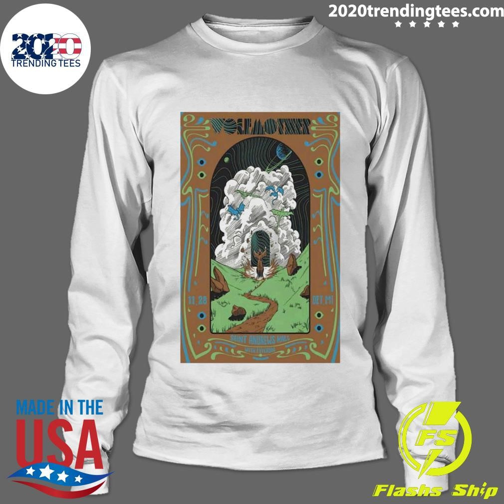 Wolfmother Show Nov 28, 2023 Detroit, Mi Poster - Adult & Kids T-Shirts, Sweatshirts & Hoodies apparel design preview 4