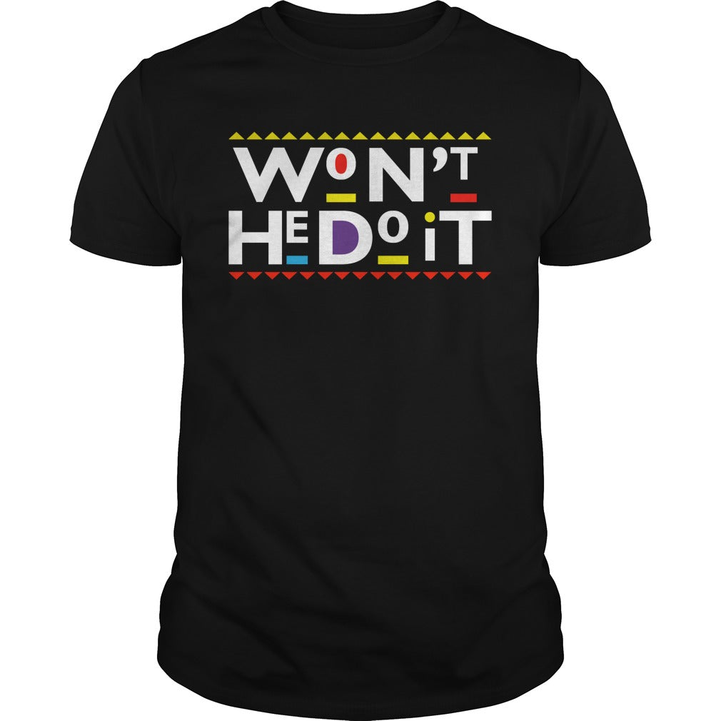 Won't He Do It Rhinestone - Adult & Kids T-Shirts, Sweatshirts & Hoodies apparel design preview 1