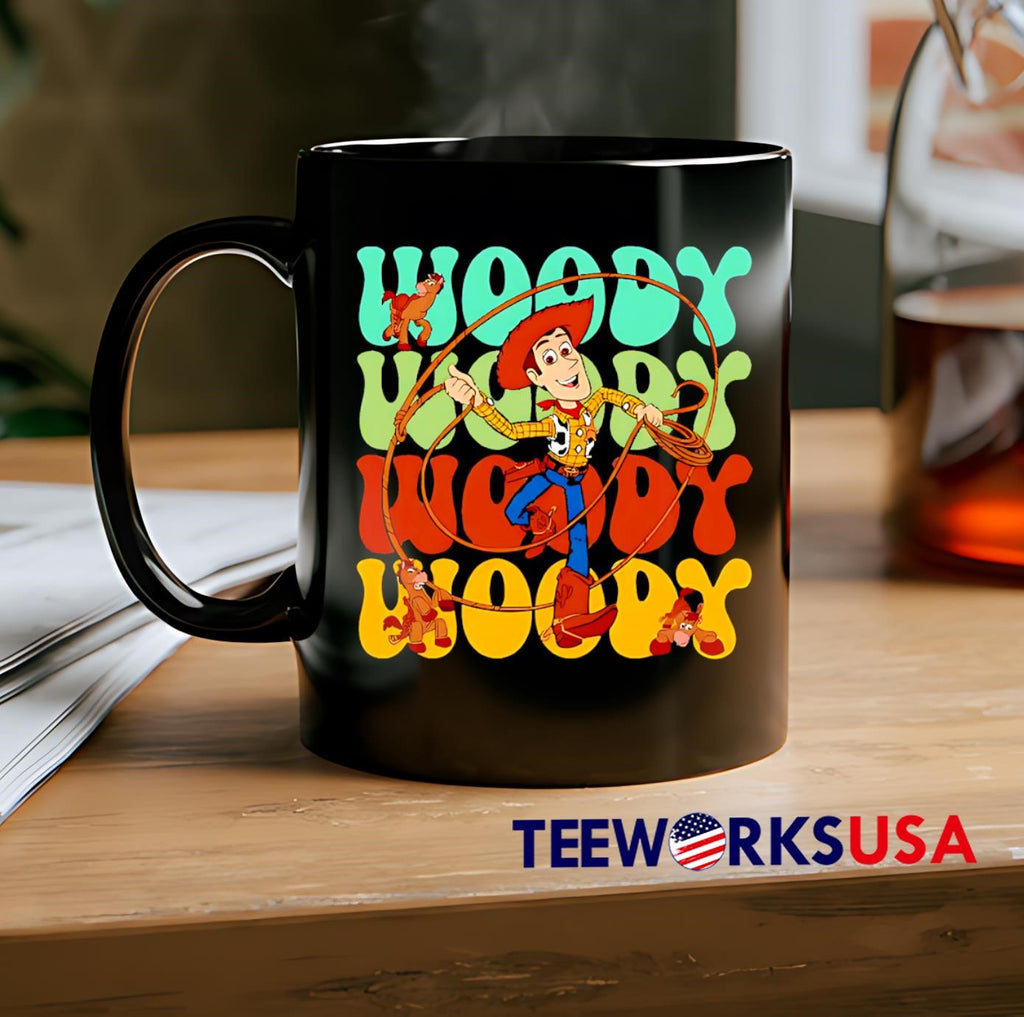 Woody repeat cartoon cute - Adult & Kids T-Shirts, Sweatshirts & Hoodies apparel design preview 2