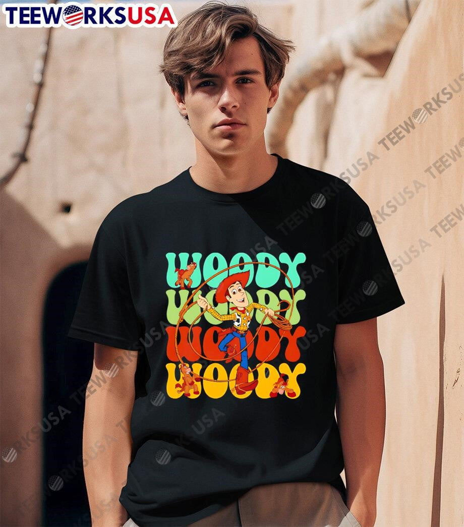 Woody repeat cartoon cute - Adult & Kids T-Shirts, Sweatshirts & Hoodies apparel design preview 1
