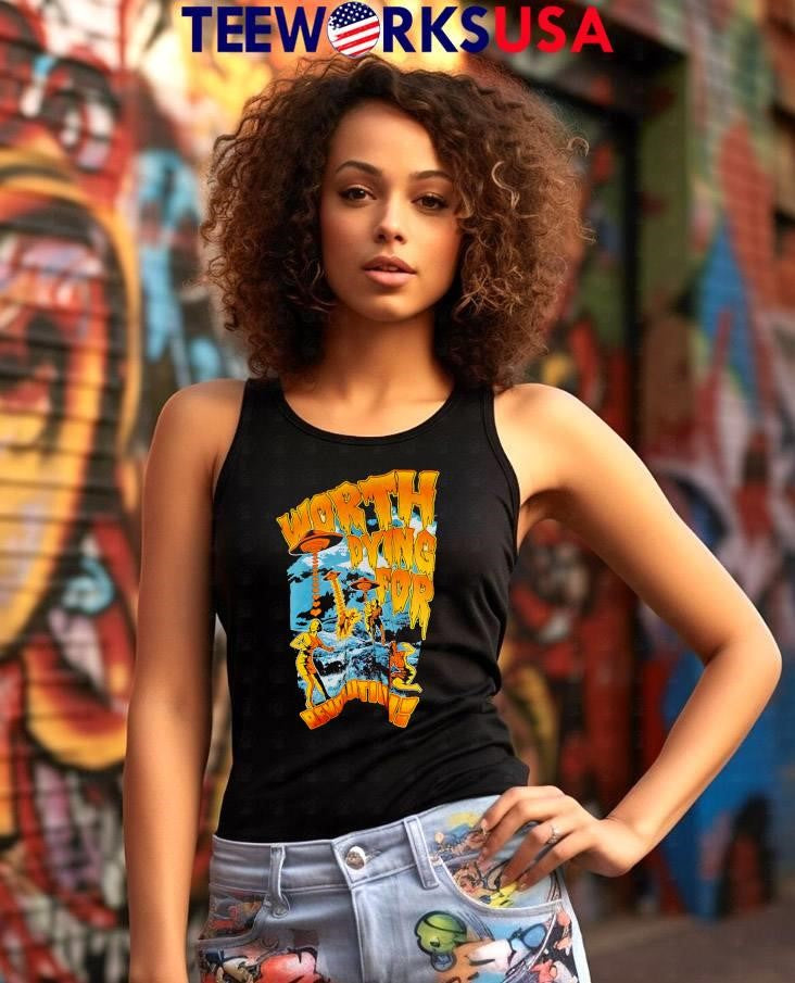 Worth Dying For Revolution - Adult & Kids T-Shirts, Sweatshirts & Hoodies apparel design preview 7