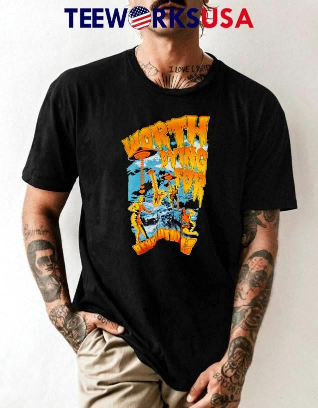 Worth Dying For Revolution - Adult & Kids T-Shirts, Sweatshirts & Hoodies apparel design preview 1