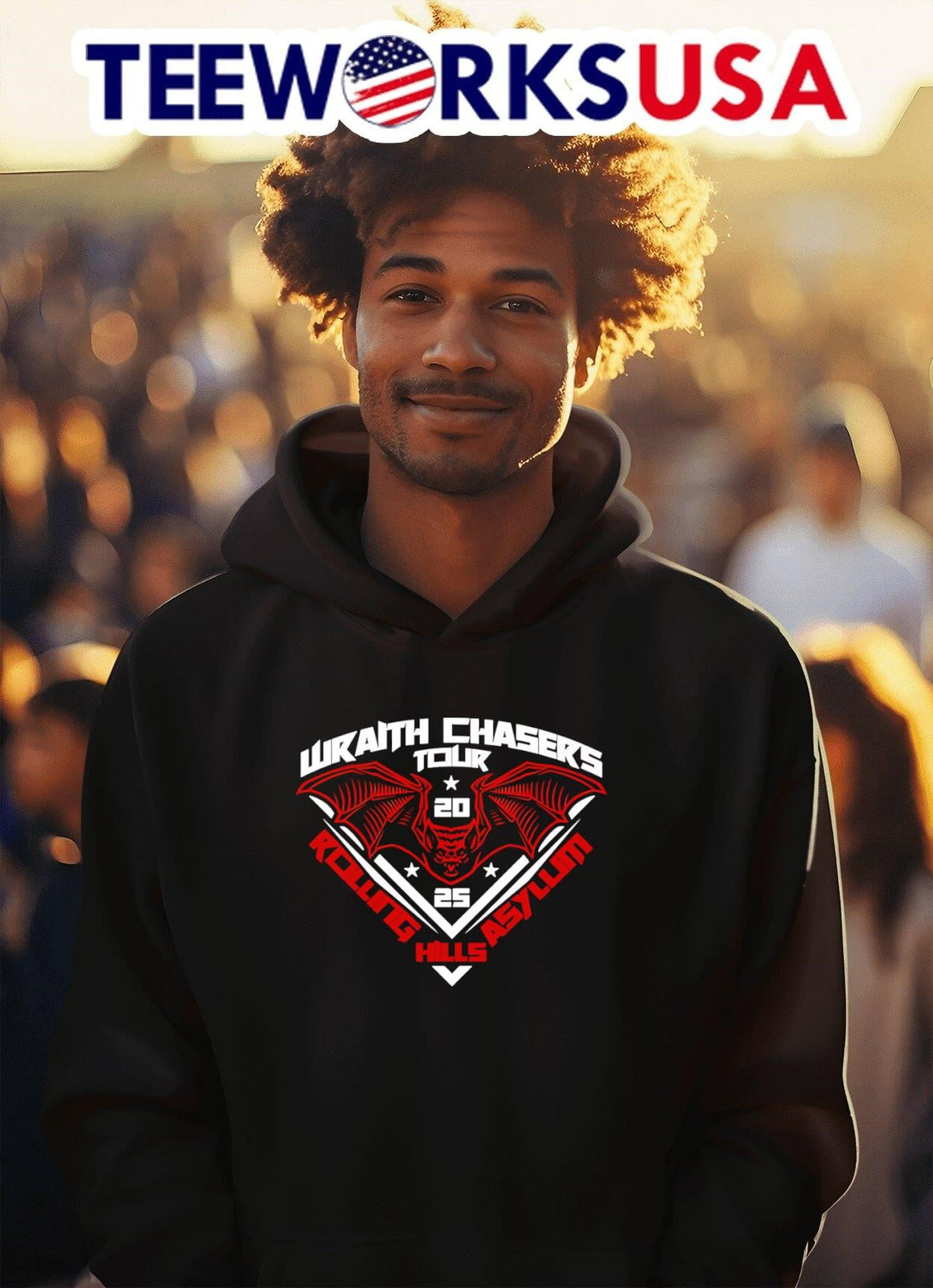 Wraith Chasers Rolling Hills Event 2025 - Adult & Kids T-Shirts, Sweatshirts & Hoodies apparel design preview 2