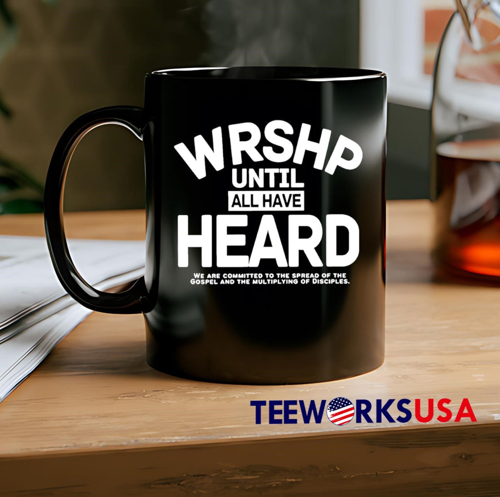 Wrshp until all have heard - Adult & Kids T-Shirts, Sweatshirts & Hoodies apparel design preview 2