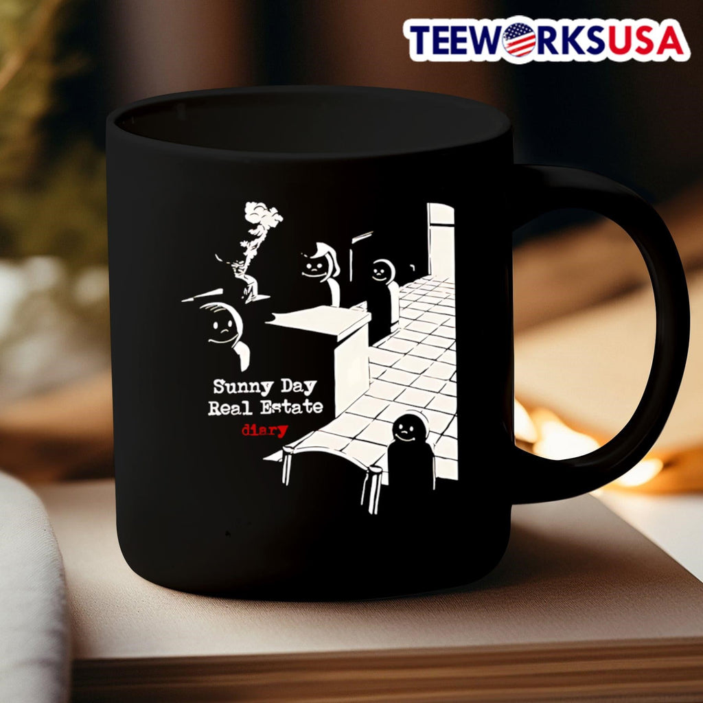 Sunny day real estate diary - Adult & Kids T-Shirts, Sweatshirts & Hoodies apparel design preview 3