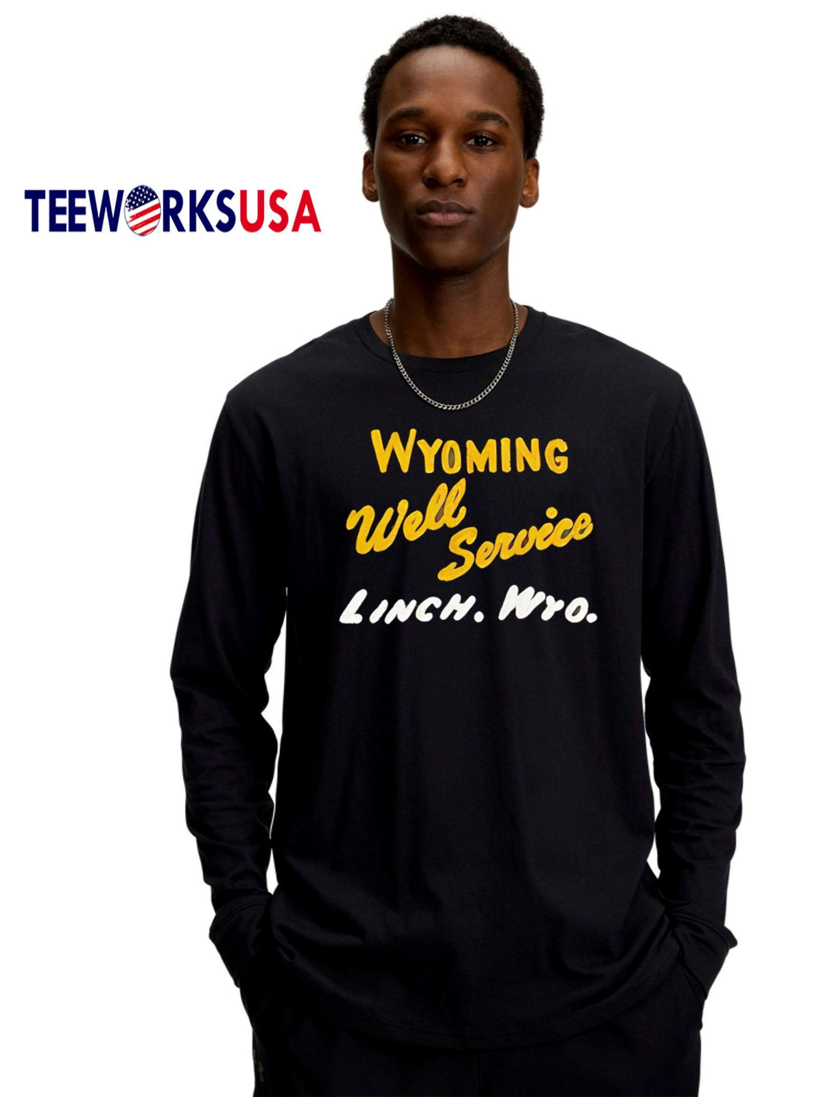 Wyoming Well Service Linch Wyo - Adult & Kids T-Shirts, Sweatshirts & Hoodies apparel design preview 4
