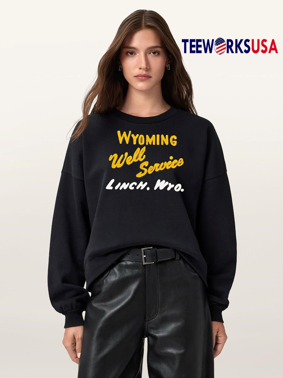 Wyoming Well Service Linch Wyo - Adult & Kids T-Shirts, Sweatshirts & Hoodies apparel design preview 5