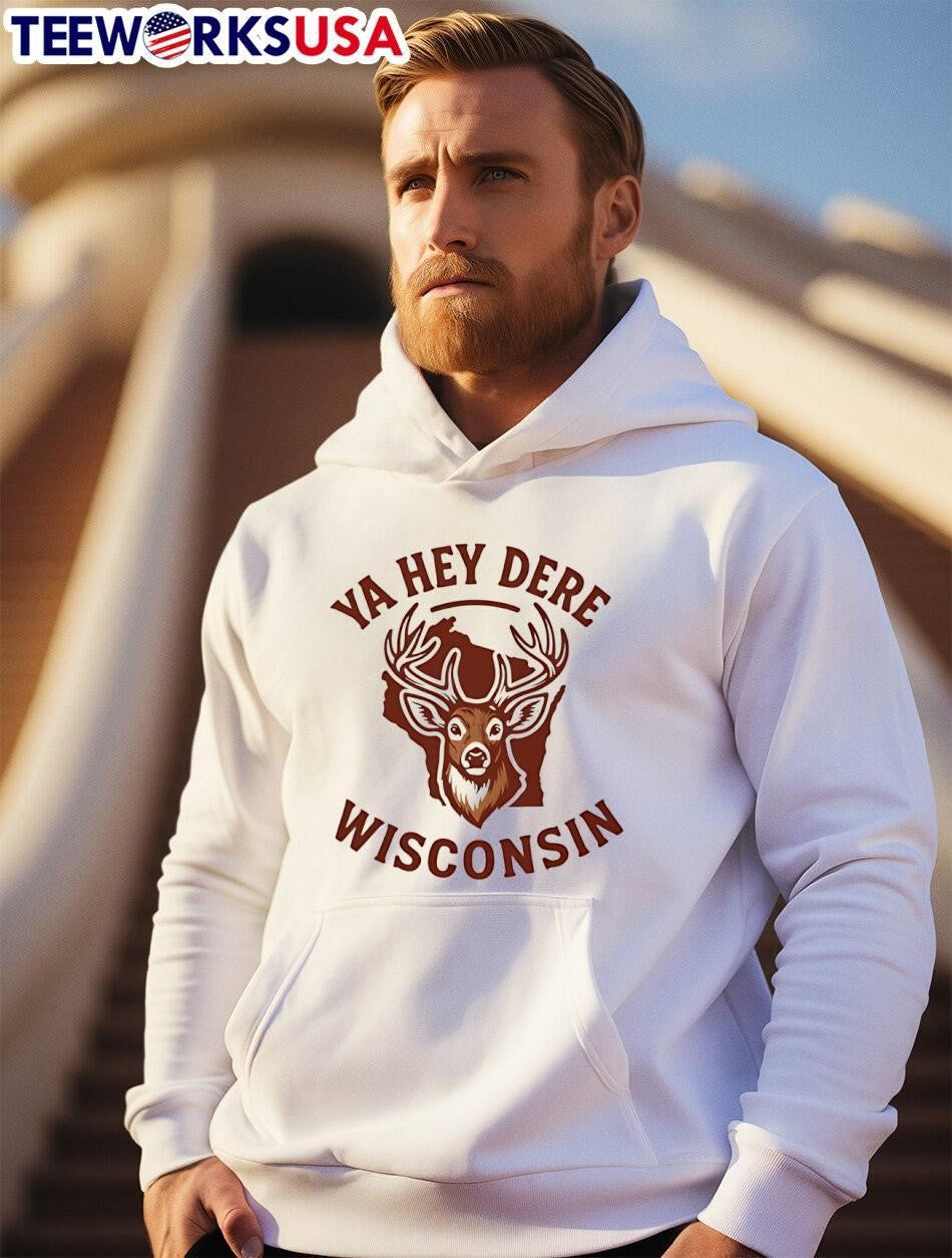 Ya Hey Dere Wisconsin Milwaukee Bucks - Adult & Kids T-Shirts, Sweatshirts & Hoodies apparel design preview 2