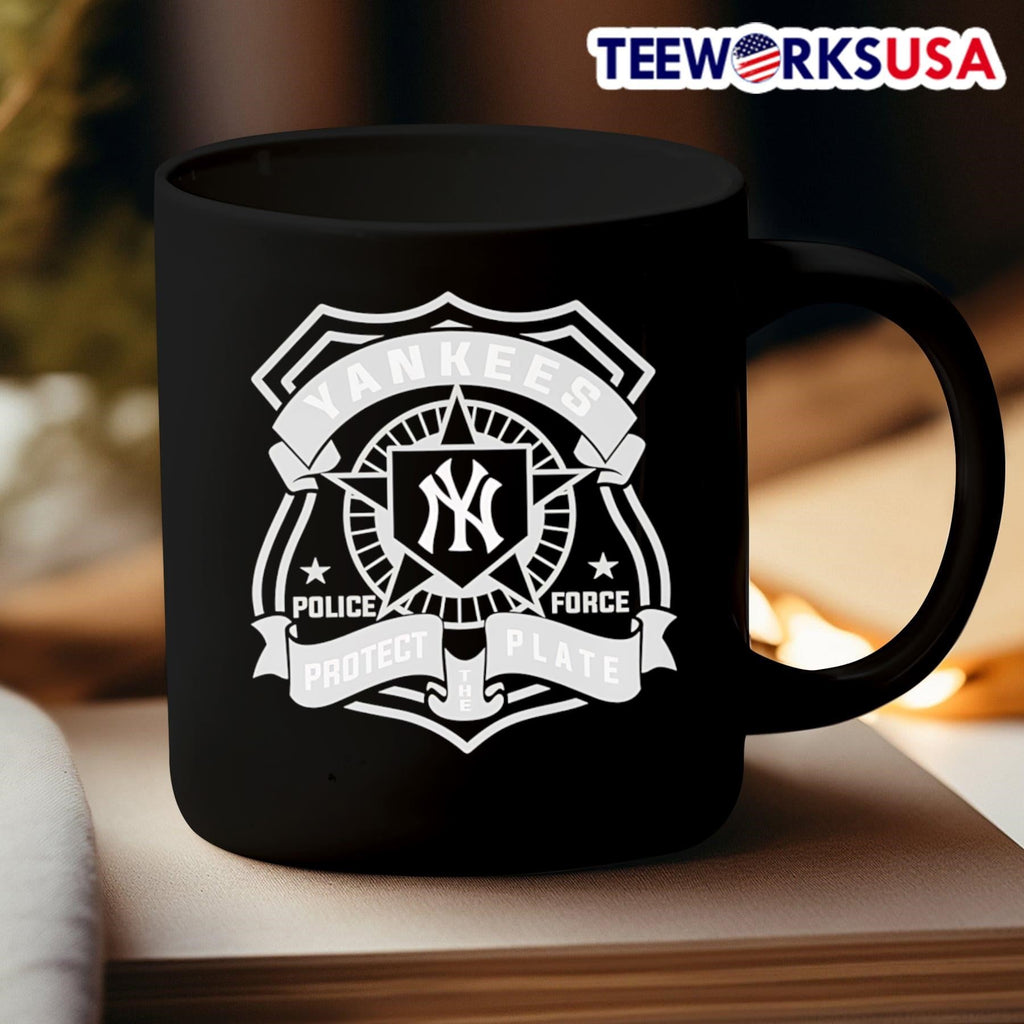 Yankees police force protect the plate - Adult & Kids T-Shirts, Sweatshirts & Hoodies apparel design preview 3
