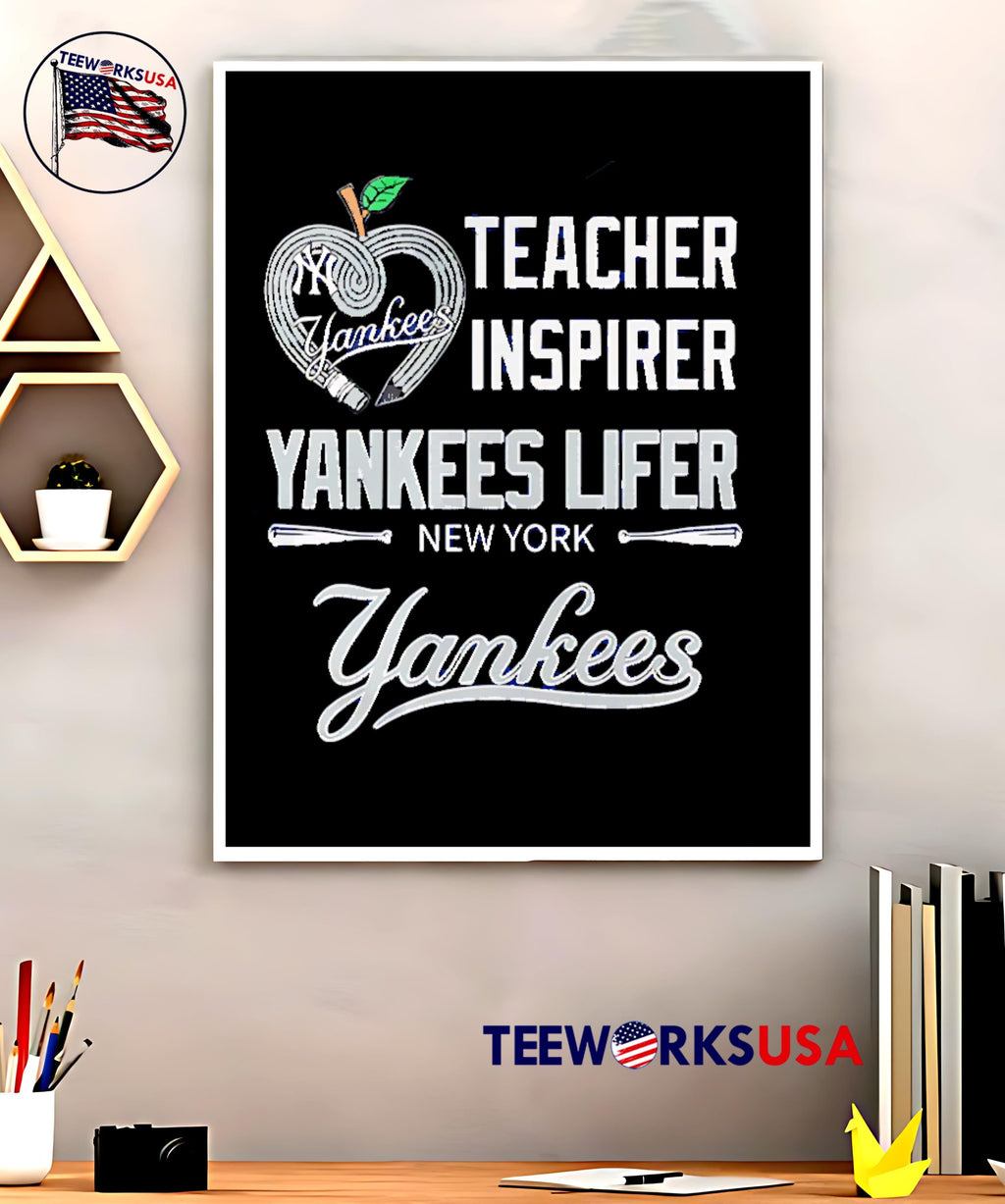 Yankees teacher appreciation - Adult & Kids T-Shirts, Sweatshirts & Hoodies apparel design preview 5