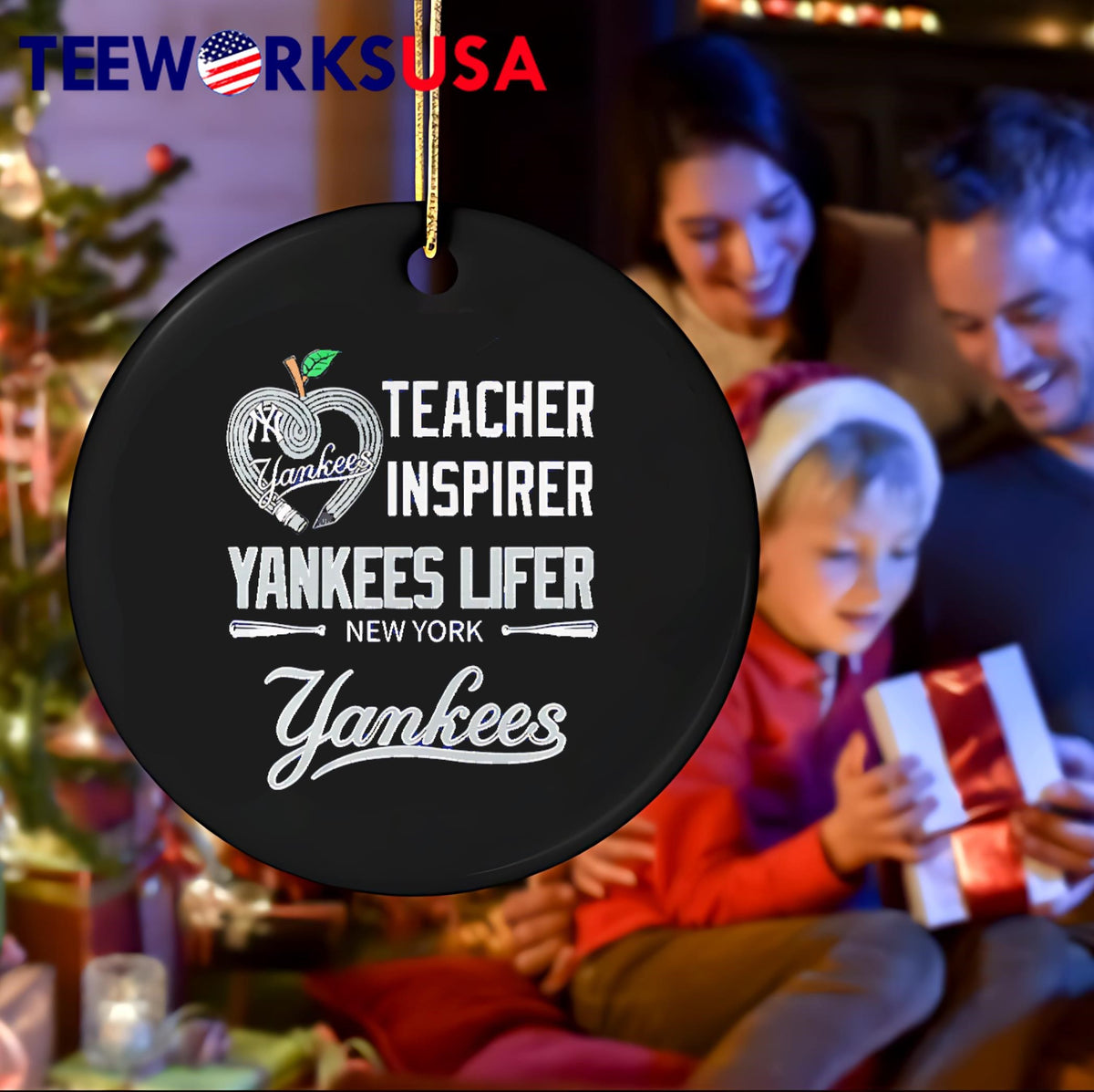 Yankees teacher appreciation - Adult & Kids T-Shirts, Sweatshirts & Hoodies apparel design preview 4