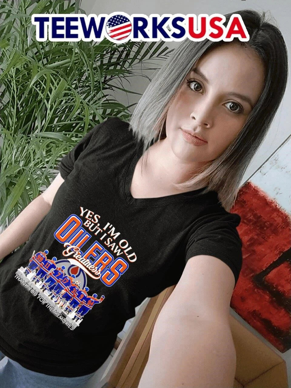 Yes I'm Old But I Saw Oilers Greatness Thank You For - Adult & Kids T-Shirts, Sweatshirts & Hoodies apparel design preview 7