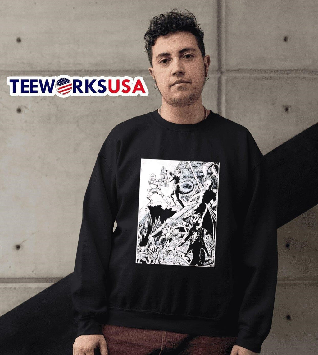 Yodanno Paladin in hell - Adult & Kids T-Shirts, Sweatshirts & Hoodies apparel design preview 3