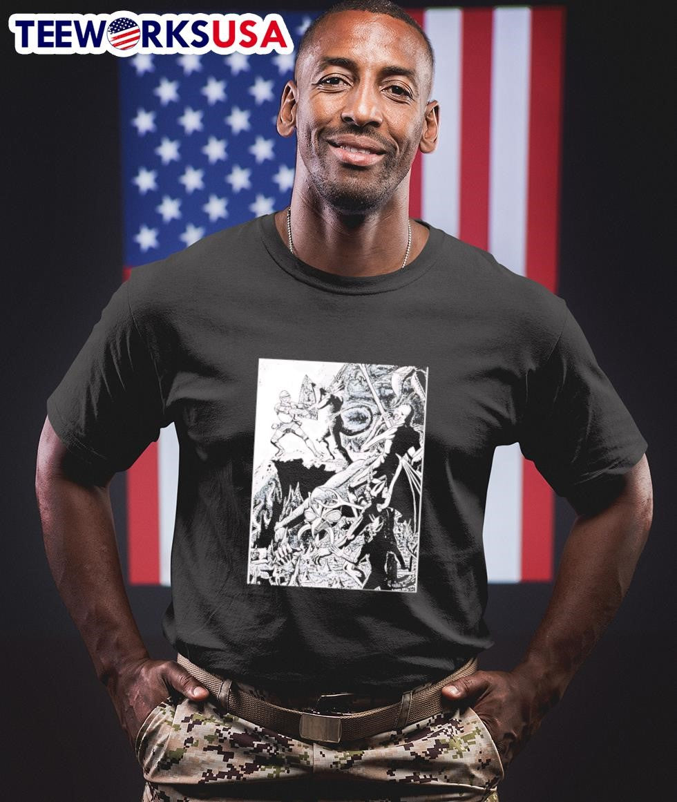 Yodanno Paladin in hell - Adult & Kids T-Shirts, Sweatshirts & Hoodies apparel design preview 1
