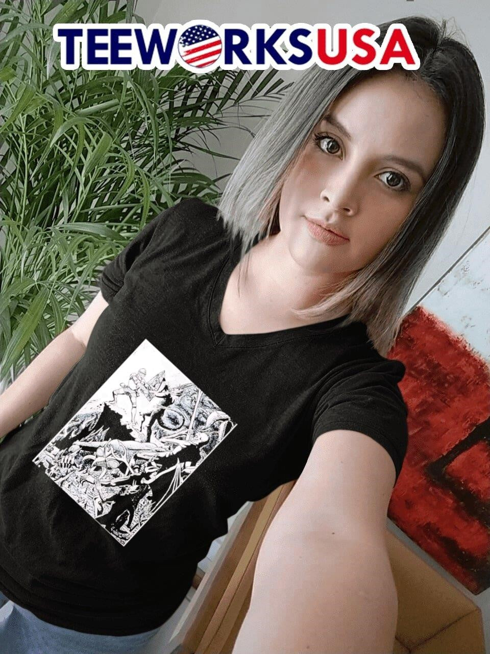 Yodanno Paladin in hell - Adult & Kids T-Shirts, Sweatshirts & Hoodies apparel design preview 4