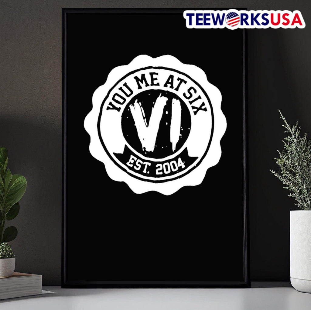 You me at six est 2004 - Adult & Kids T-Shirts, Sweatshirts & Hoodies apparel design preview 5