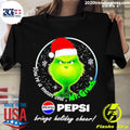 You're Mean One Mr.grinch Pepsi Brings Holiday Cheer - Adult & Kids T-Shirts, Sweatshirts & Hoodies apparel design preview 1