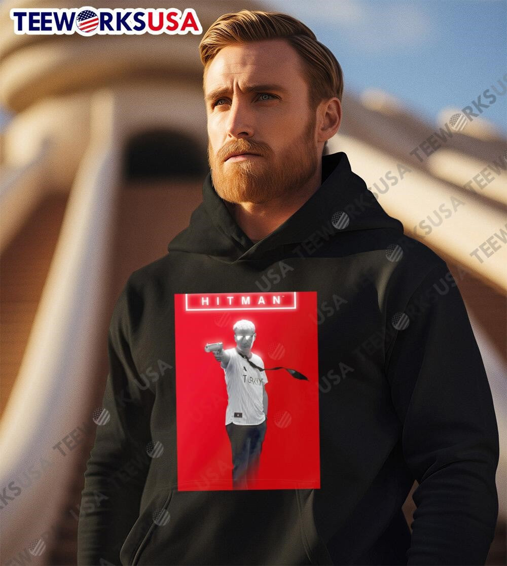 Yusuf Dikec Hit Man 007 - Adult & Kids T-Shirts, Sweatshirts & Hoodies apparel design preview 2