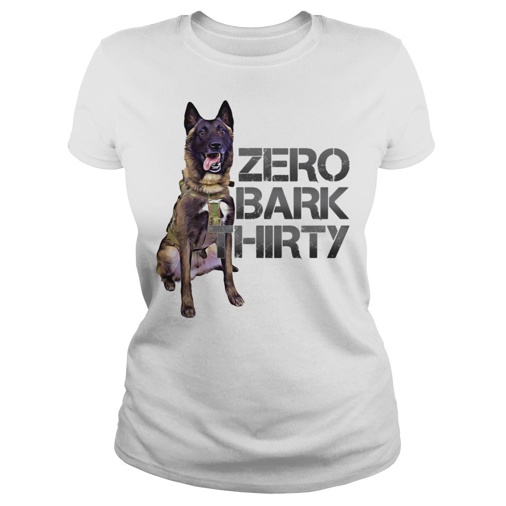 Zero Bark Thirty - Adult & Kids T-Shirts, Sweatshirts & Hoodies apparel design preview 2