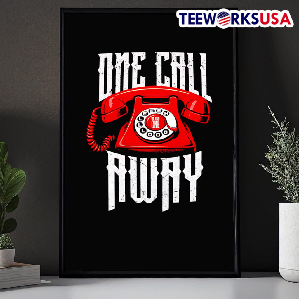 Zilla Fatu one call away - Adult & Kids T-Shirts, Sweatshirts & Hoodies apparel design preview 5