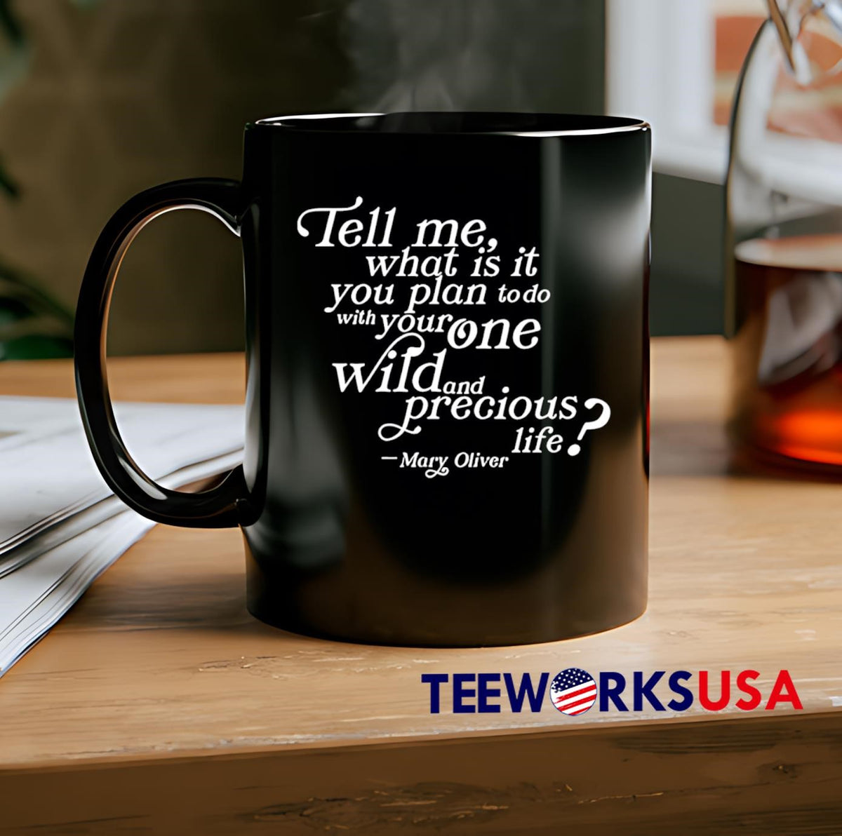 Tell Me What Is It You Plan To Do With Your One Wild - Adult & Kids T-Shirts, Sweatshirts & Hoodies apparel design preview 2