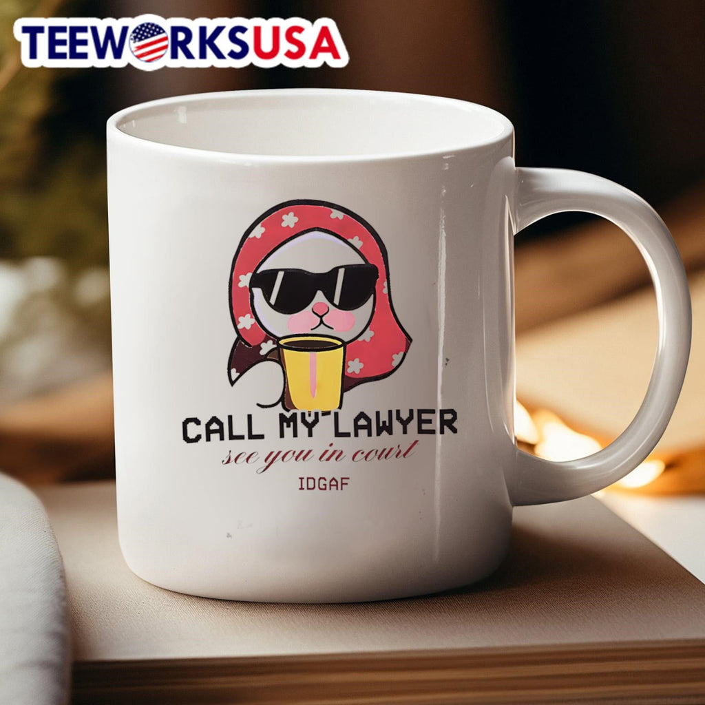 Cat call my lawyer see you in court - Adult & Kids T-Shirts, Sweatshirts & Hoodies apparel design preview 4