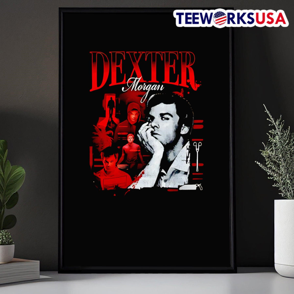 Dexter Morgan heartthrob - Adult & Kids T-Shirts, Sweatshirts & Hoodies apparel design preview 5