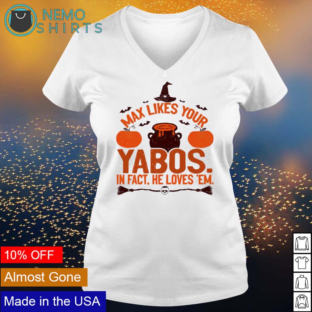 Hocus Pocus max likes your yabos in fact he loves 'em - Adult & Kids T-Shirts, Sweatshirts & Hoodies apparel design preview 5
