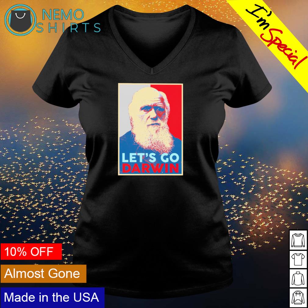 Charles Darwin let's go - Adult & Kids T-Shirts, Sweatshirts & Hoodies apparel design preview 5