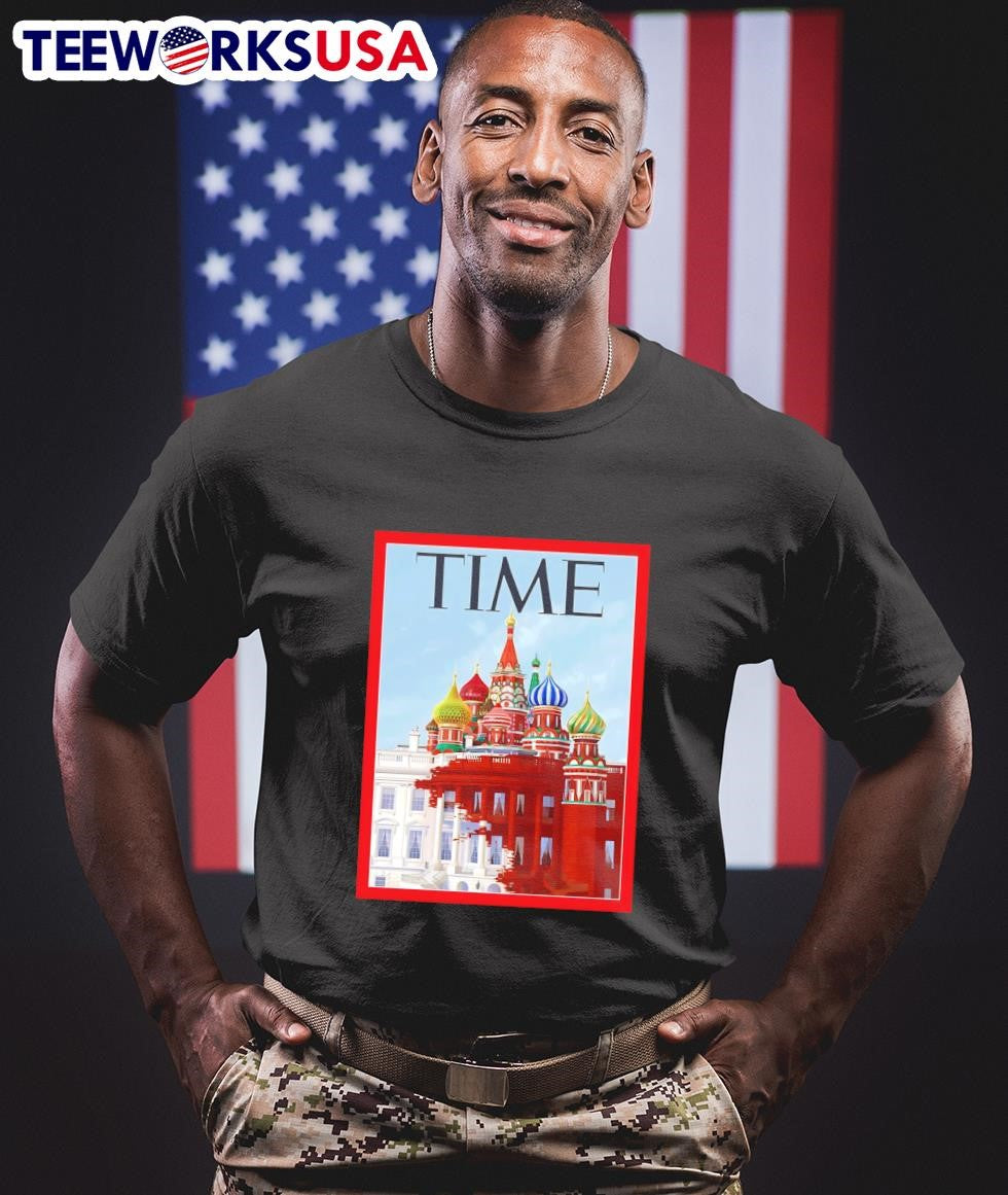 Time magazine White House x Moscow castle - Adult & Kids T-Shirts, Sweatshirts & Hoodies apparel design preview 1