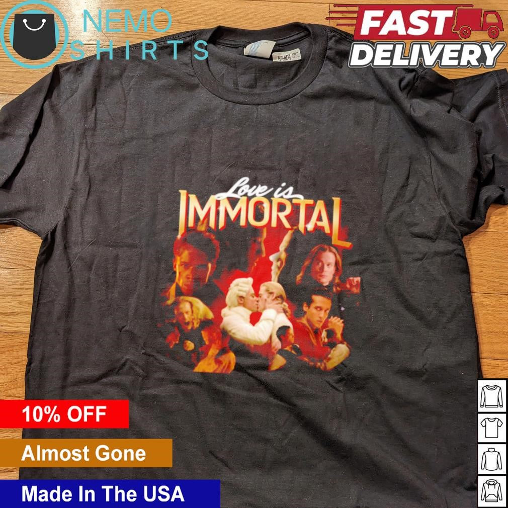 Love is immortal - Adult & Kids T-Shirts, Sweatshirts & Hoodies apparel design preview 5
