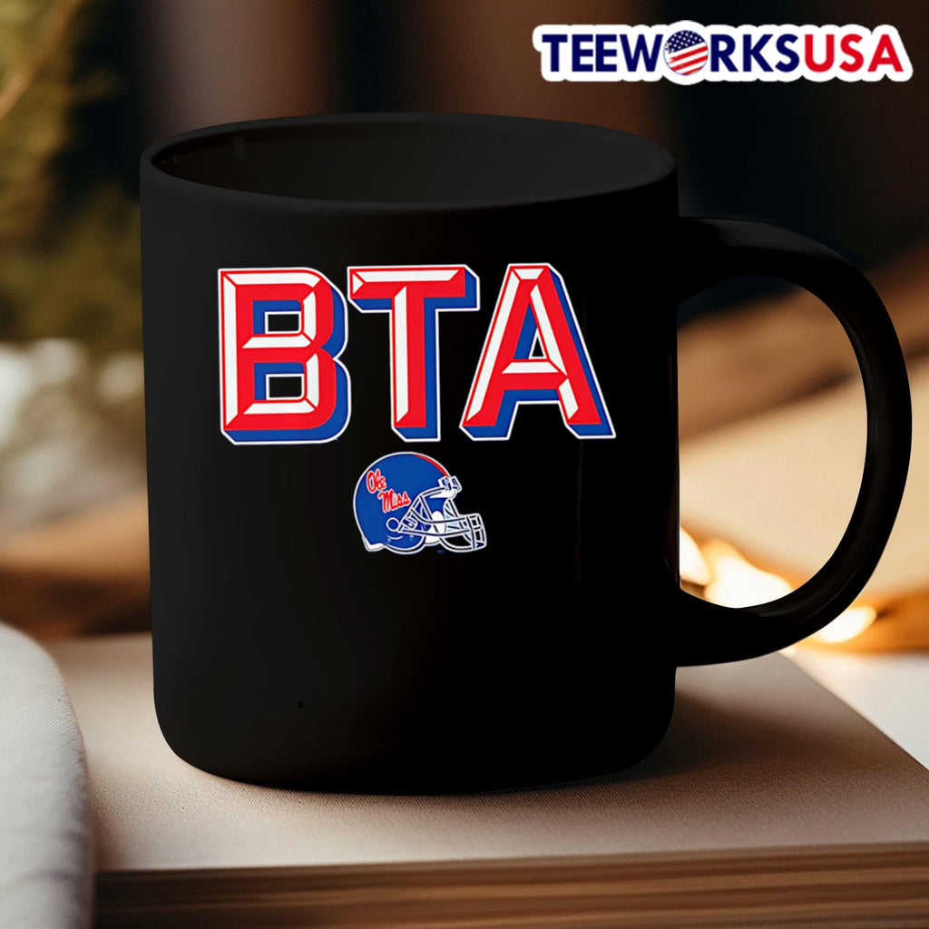 Ole Miss Football BTA - Adult & Kids T-Shirts, Sweatshirts & Hoodies apparel design preview 3