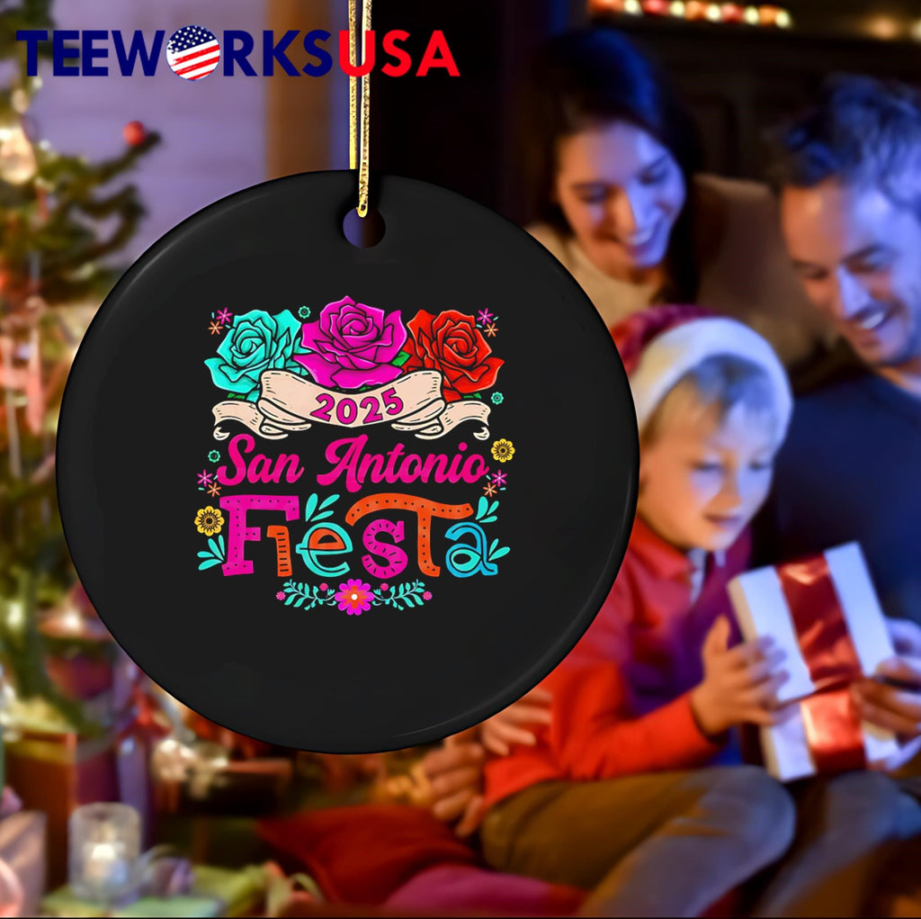 Fiesta san antonio festive Texas mexican party roses - Adult & Kids T-Shirts, Sweatshirts & Hoodies apparel design preview 4