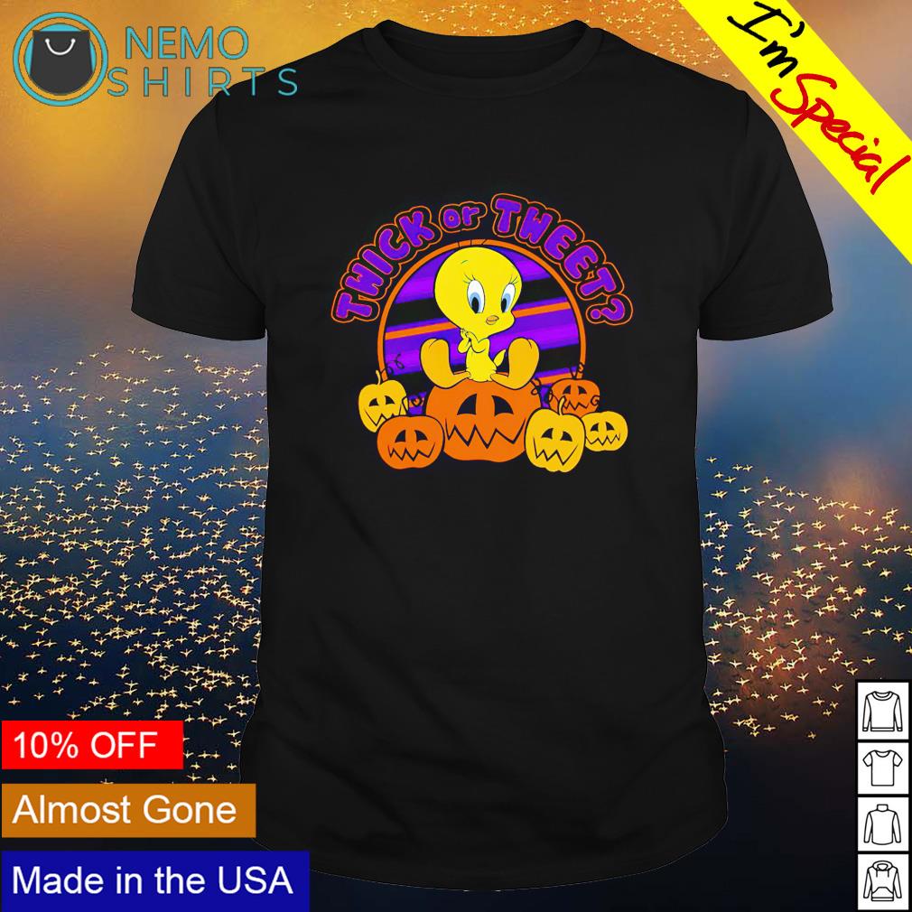 Tweety Halloween twick or tweet - Adult & Kids T-Shirts, Sweatshirts & Hoodies apparel design preview 1