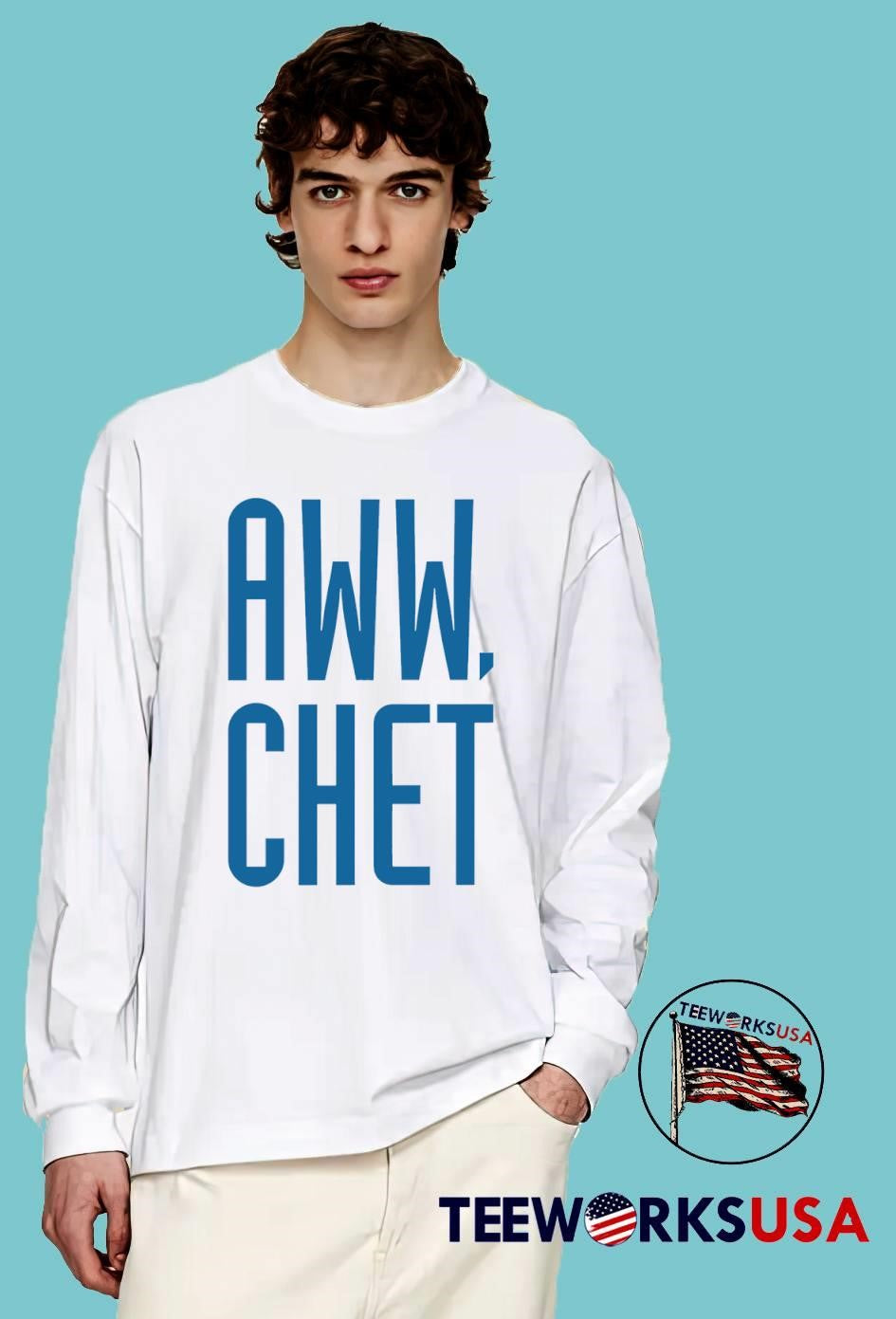 Aww Chet OKC Thunder - Adult & Kids T-Shirts, Sweatshirts & Hoodies apparel design preview 4