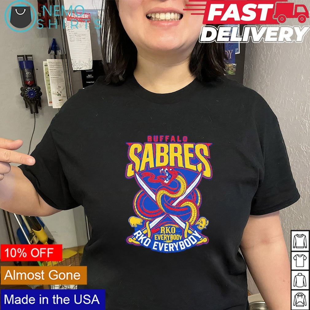 Buffalo Sabres RKO everybody - Adult & Kids T-Shirts, Sweatshirts & Hoodies apparel design preview 2