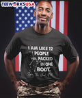 I Am Like 12 People Packed In One Body Spin The Wheel - Adult & Kids T-Shirts, Sweatshirts & Hoodies apparel design preview 1