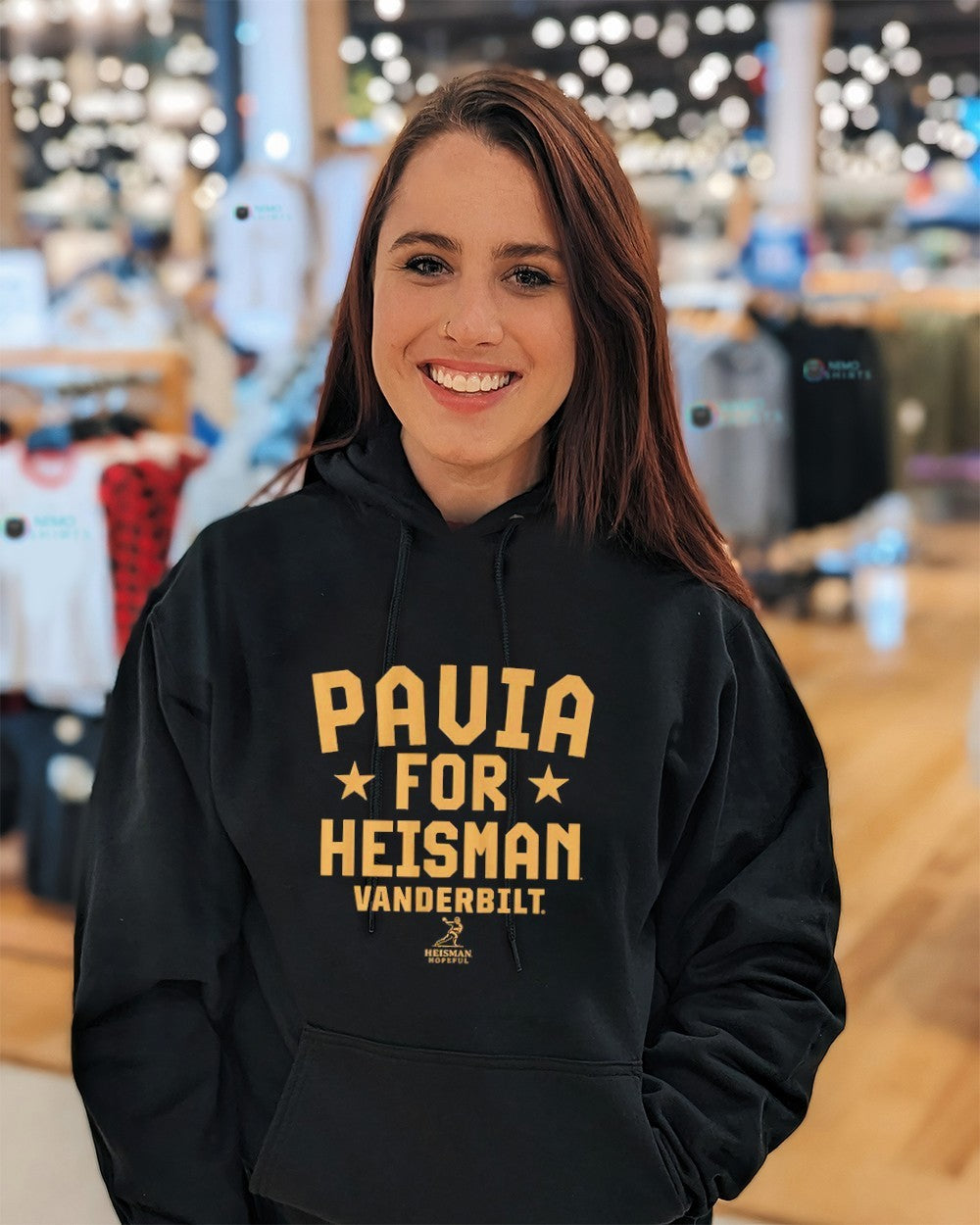 Diego Pavia for heisman Vanderbilt Commodores - Adult & Kids T-Shirts, Sweatshirts & Hoodies apparel design preview 5