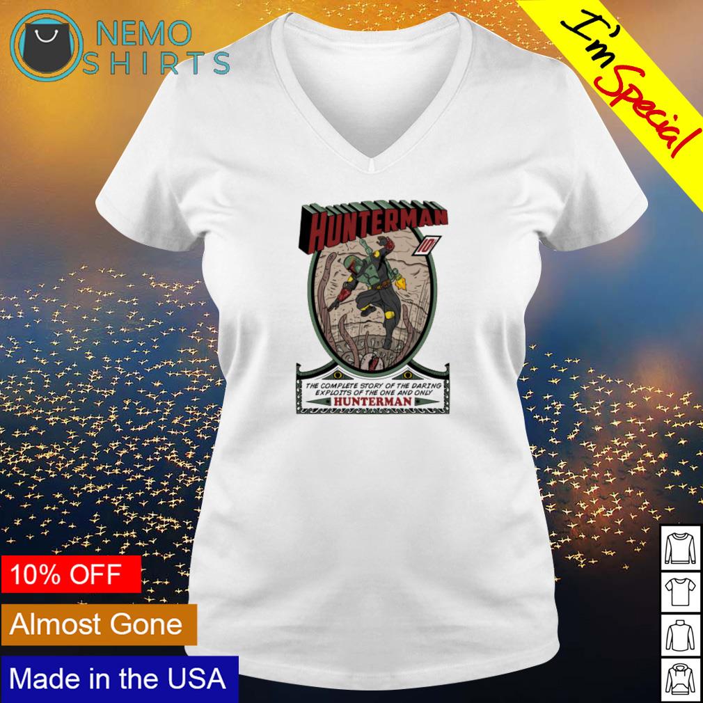 Boba Fett hunterman the complete story of daring - Adult & Kids T-Shirts, Sweatshirts & Hoodies product image 5