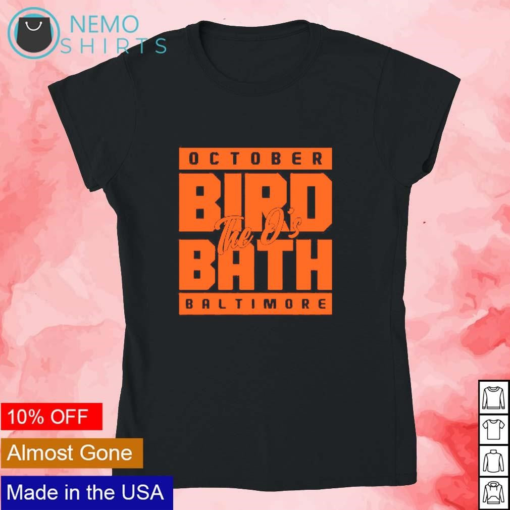 October Birdbath Baltimore - Adult & Kids T-Shirts, Sweatshirts & Hoodies apparel design preview 4