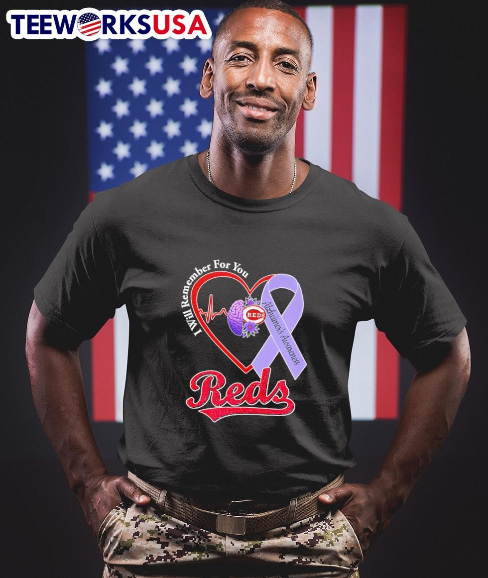 I will remember for you Alzheimer's Awareness - Adult & Kids T-Shirts, Sweatshirts & Hoodies apparel design preview 1