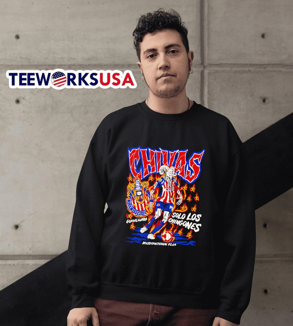 Chivas solo los chingones - Adult & Kids T-Shirts, Sweatshirts & Hoodies apparel design preview 6