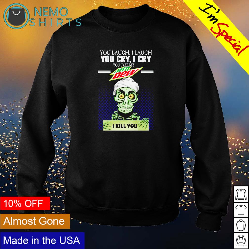 Achmed you laugh I take my Mtn Dew kill - Adult & Kids T-Shirts, Sweatshirts & Hoodies apparel design preview 4