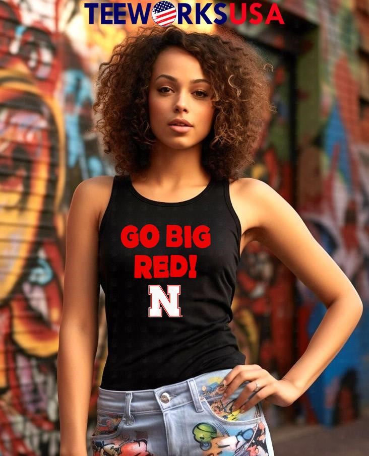 Go Big Red Nebraska Cornhuskers fan slogan - Adult & Kids T-Shirts, Sweatshirts & Hoodies apparel design preview 7