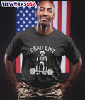 Dead lift skeleton - Adult & Kids T-Shirts, Sweatshirts & Hoodies apparel design preview 1