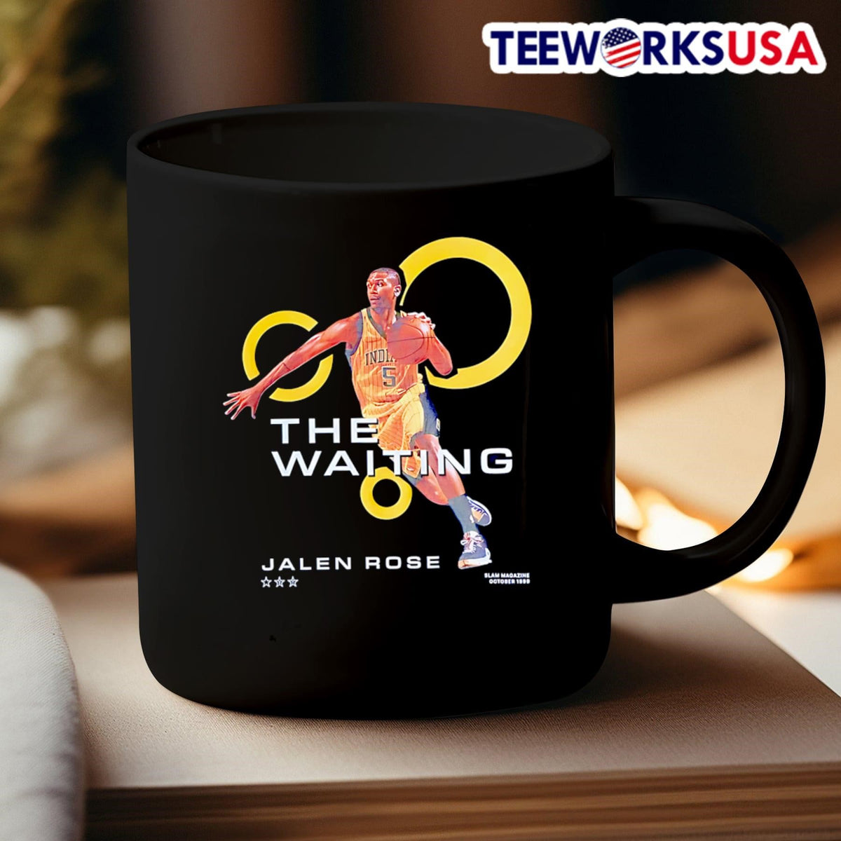 Slam Jalen Rose the waiting - Adult & Kids T-Shirts, Sweatshirts & Hoodies apparel design preview 3